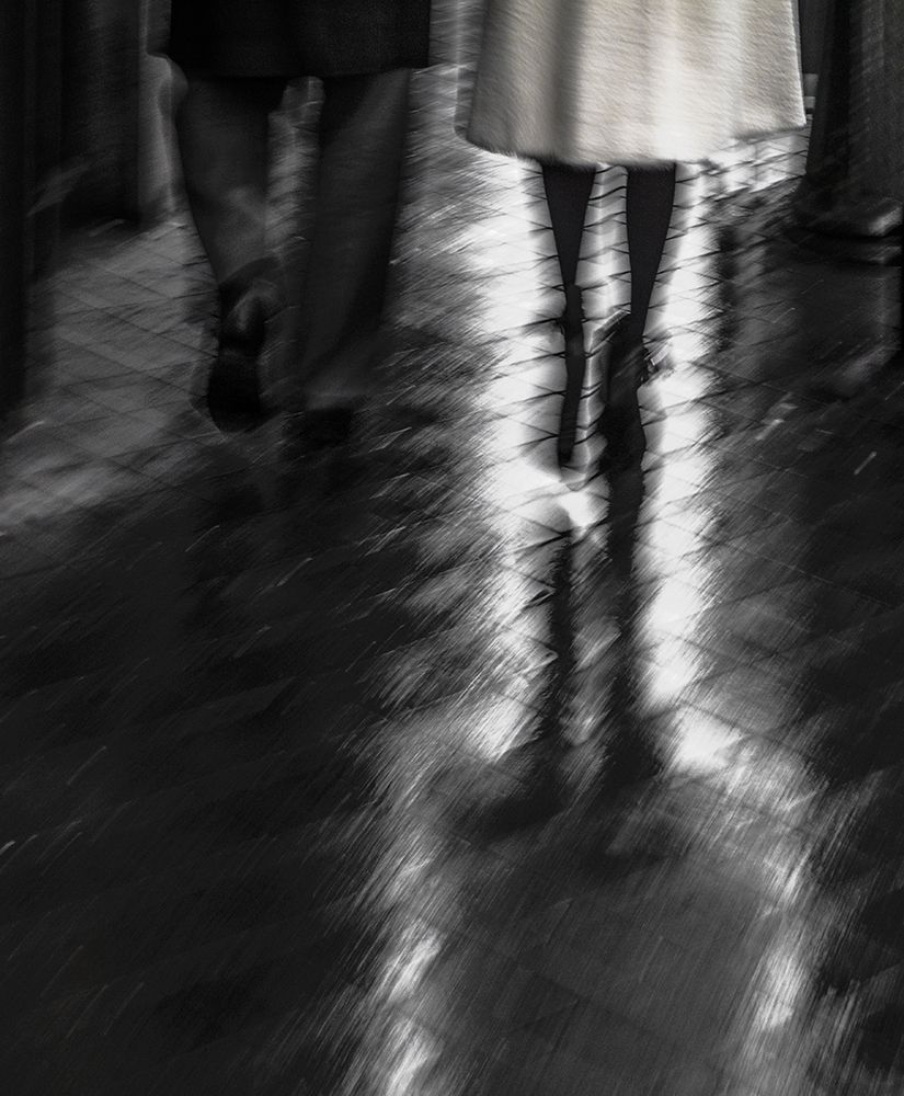 Walking In The Rain art print by Gilbert Claes for $57.95 CAD