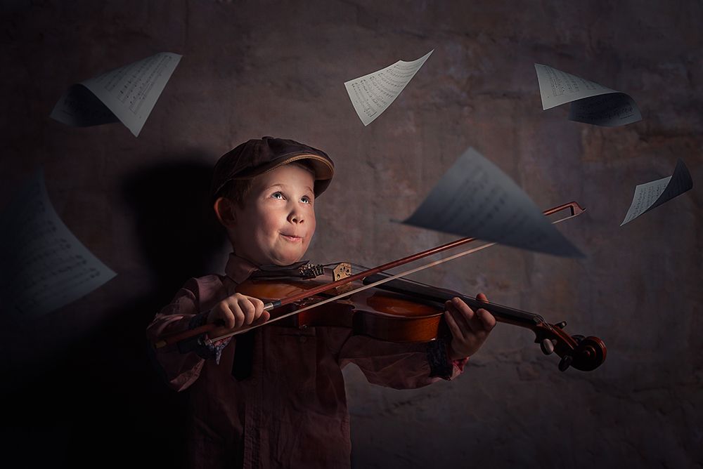 The Magic Of Music art print by Adrian Vrican for $57.95 CAD
