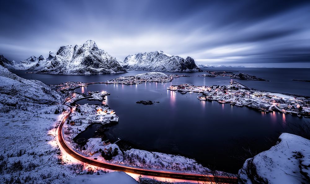 Reine Blue Hour art print by Javier De La for $57.95 CAD