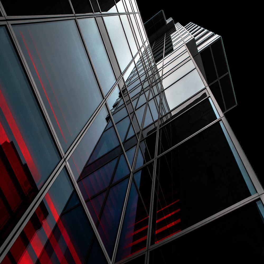 Bluered art print by Gilbert Claes for $57.95 CAD