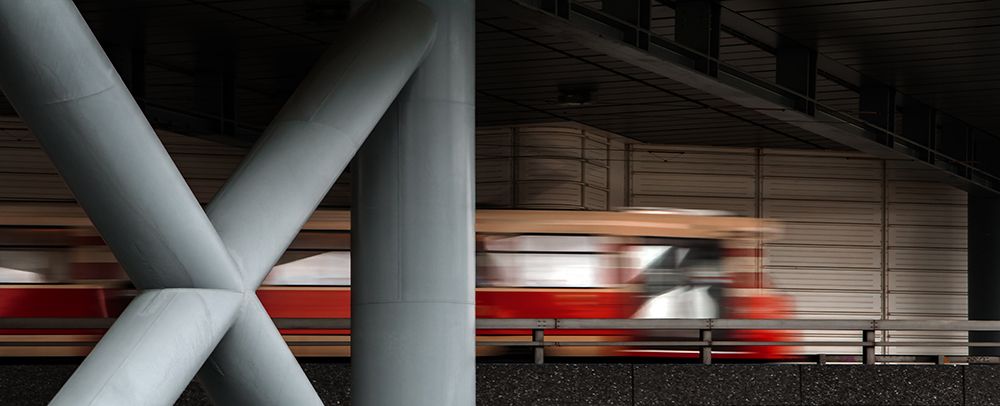 InterCityTrain XI art print by Gilbert Claes for $57.95 CAD