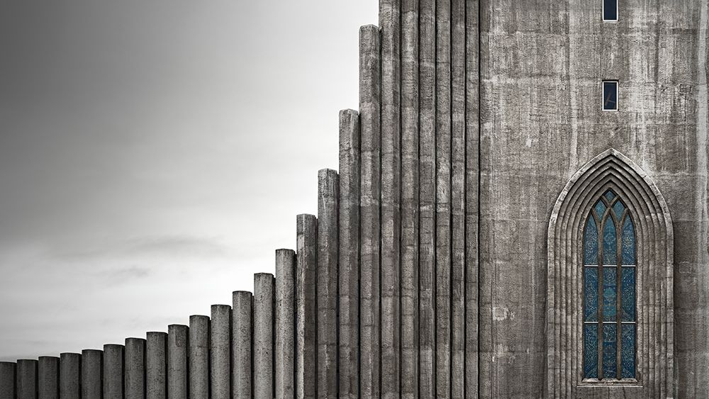Hallgrasmskirkju Reykjavask art print by piXXelpark for $57.95 CAD