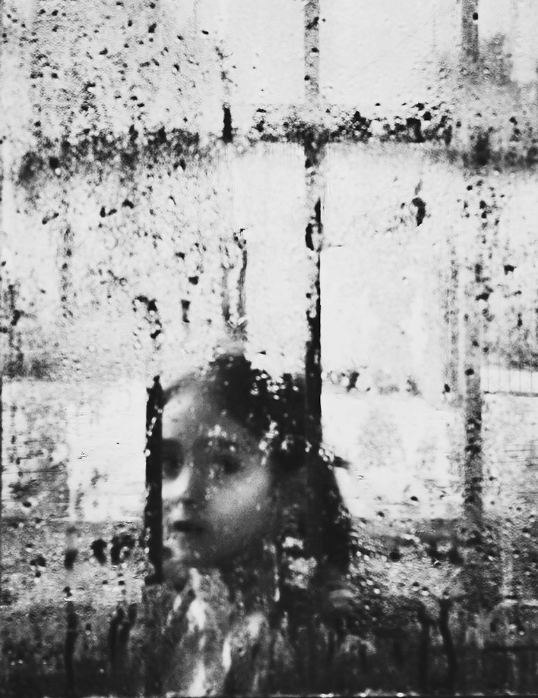 Pensive Girl Rainy Window art print by Ali Ayer for $57.95 CAD