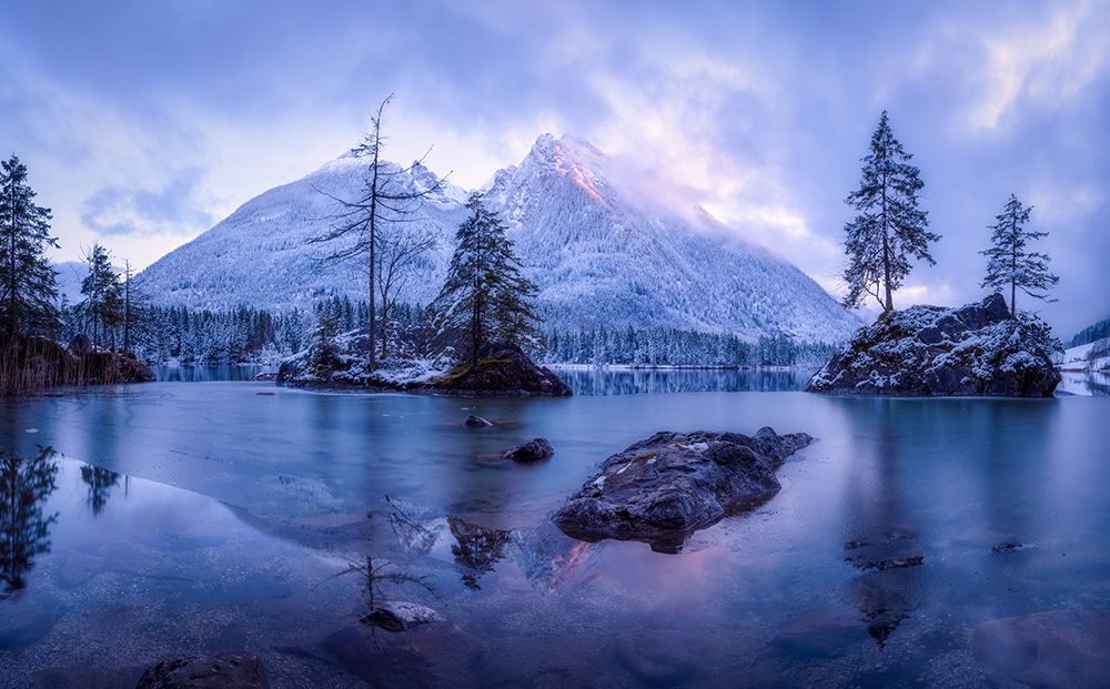 The Frozen Mountain art print by Daniel Gastager for $57.95 CAD