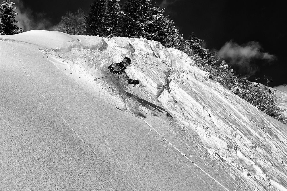 Freeride art print by Marcel Rebro for $57.95 CAD