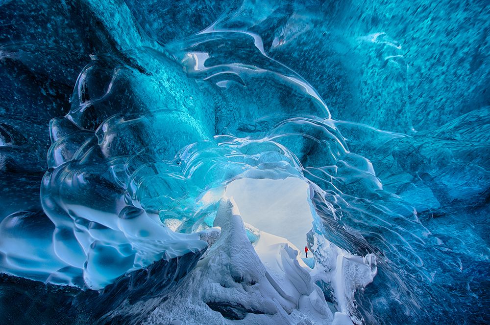 The Ice Cave art print by Trevor Cole for $57.95 CAD
