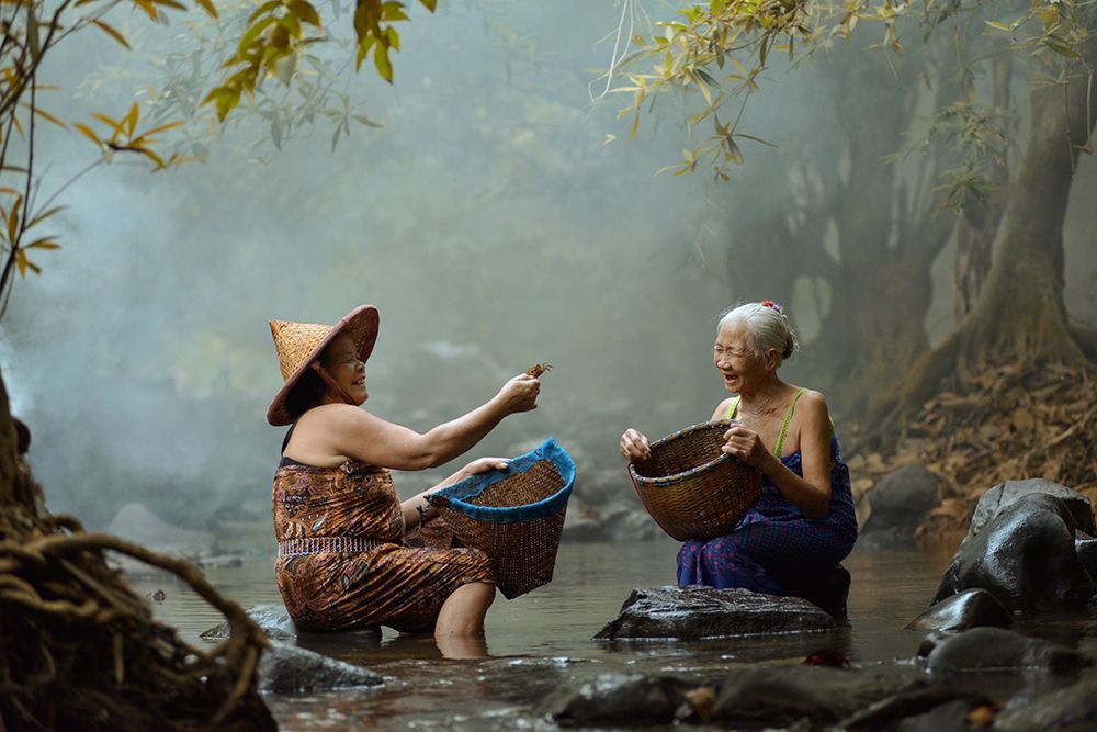 G O O D F R I E N D art print by Saravut Whanset for $57.95 CAD