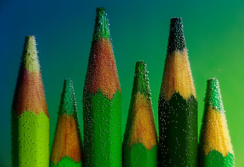 Green art print by Aida Ianeva for $57.95 CAD