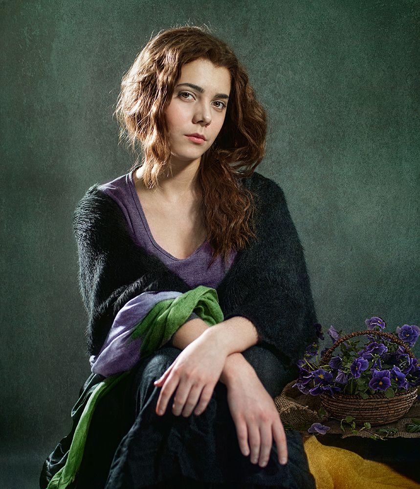 Violets ... art print by Svetlana Melik-Nubarova for $57.95 CAD