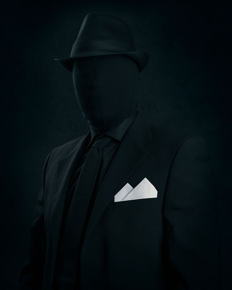 Mr. Black art print by Petri Damsten for $57.95 CAD