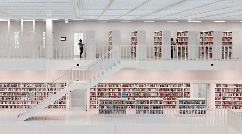 In The Library, 2014 art print by Hans Martin Doelz for $57.95 CAD