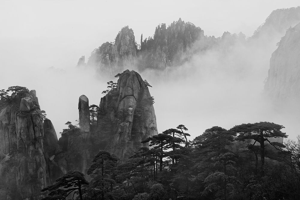 Huangshan art print by Yan Zhang for $57.95 CAD