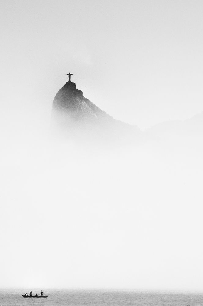 Cristo In The Mist art print by Trevor Cole for $57.95 CAD