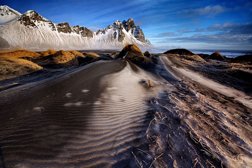 Frosted Dunes And Shattered Peaks art print by Trevor Cole for $57.95 CAD