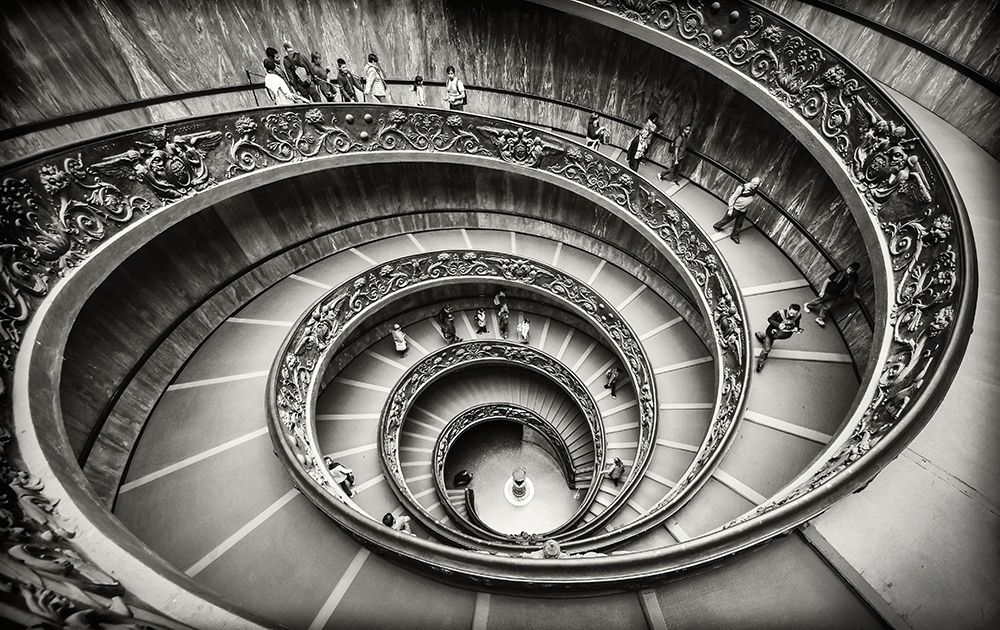 Staircase art print by Renate Reichert for $57.95 CAD
