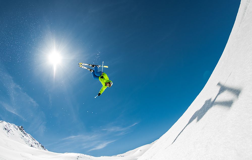 Backcountry Backflip art print by Eric Verbiest for $57.95 CAD