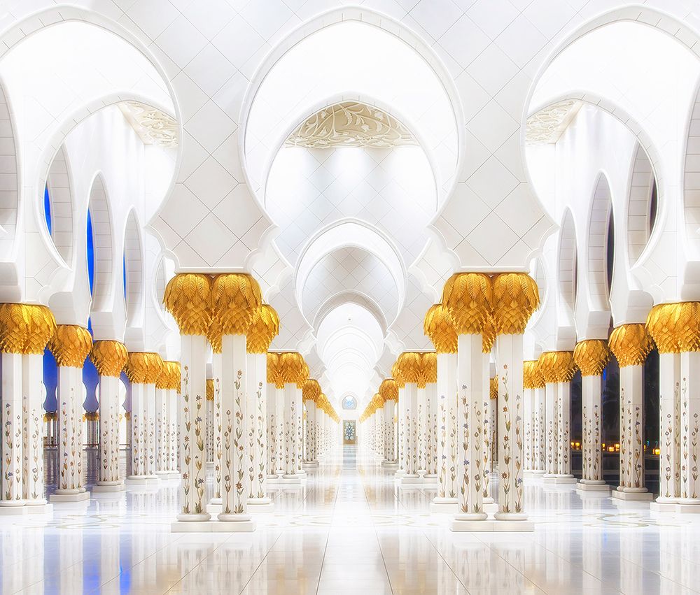 White And Gold art print by Mohamed Raof for $57.95 CAD