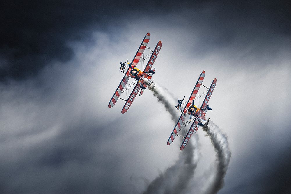 Wingwalkers art print by Leon for $57.95 CAD