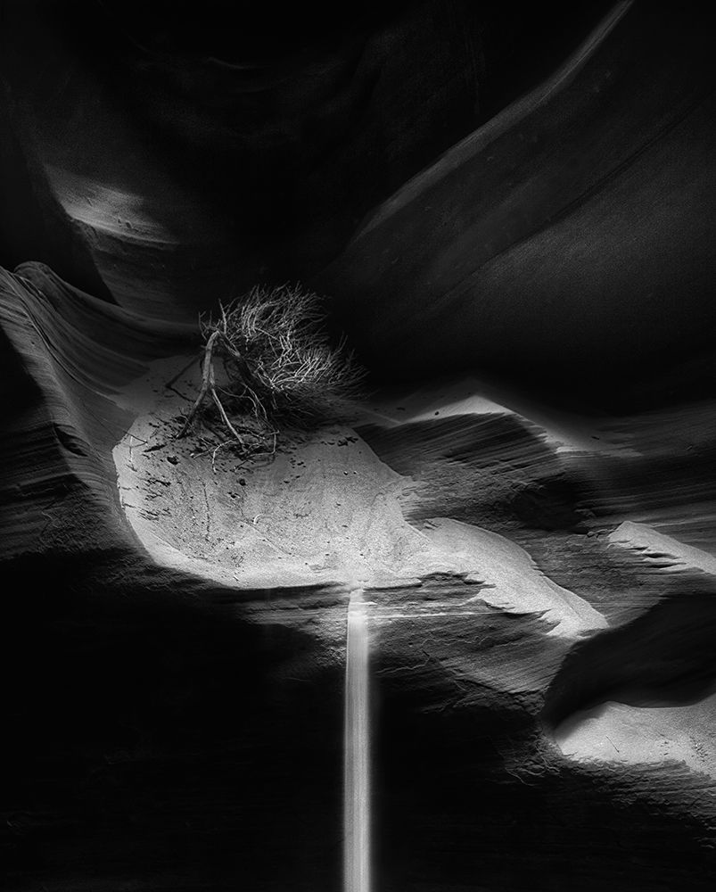 Sand Fall Antelope Canyon art print by Yvette Depaepe for $57.95 CAD