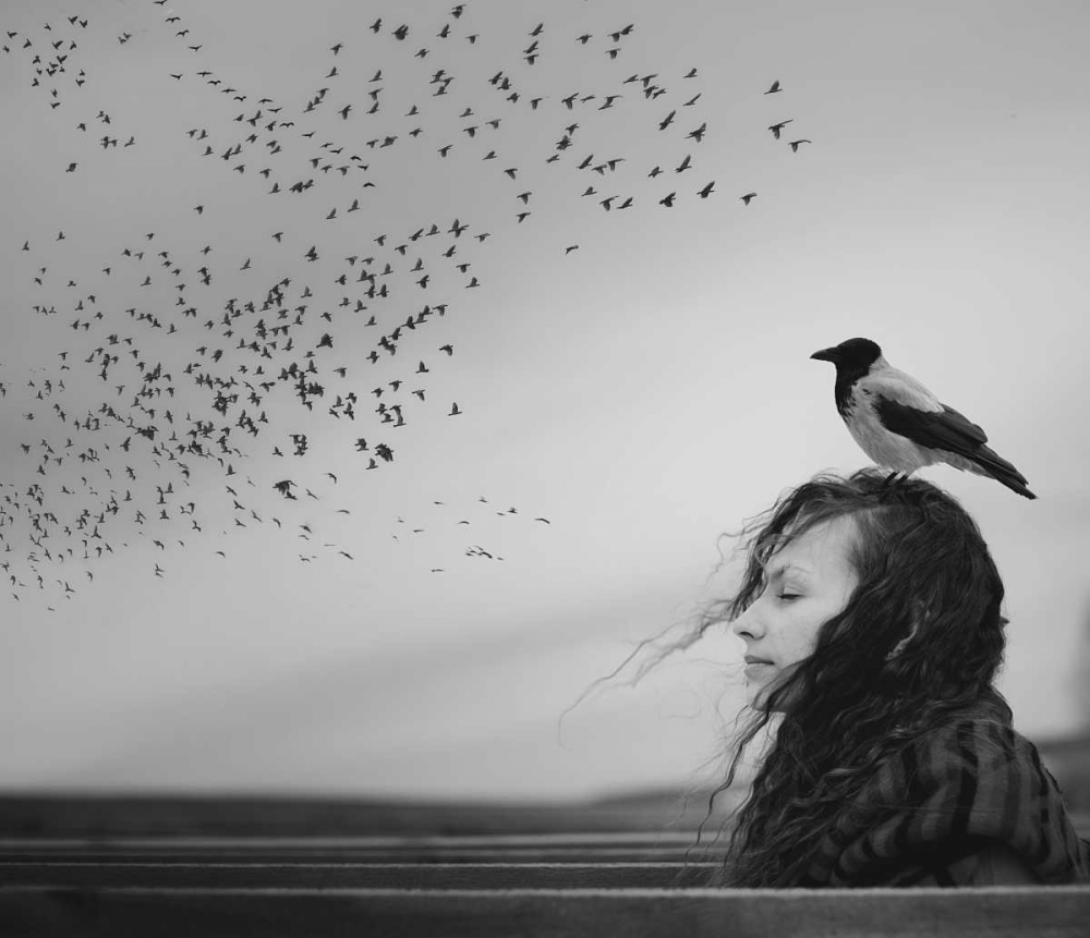 Thoughts art print by Tatiana Koshutina for $57.95 CAD