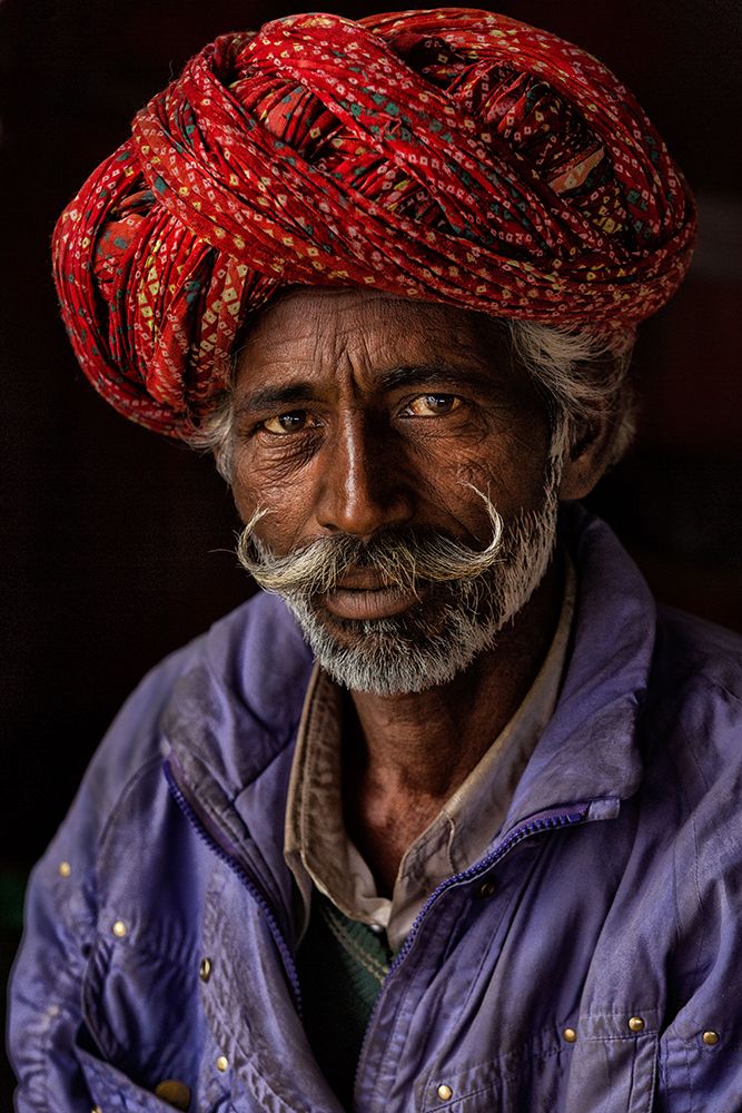 Indian Man From Jaipur art print by Haitham AL Farsi for $57.95 CAD