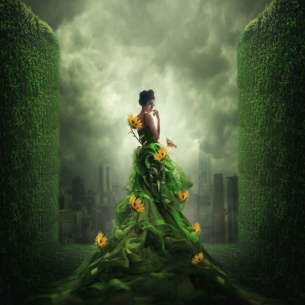 Go Green art print by Hardibudi for $57.95 CAD