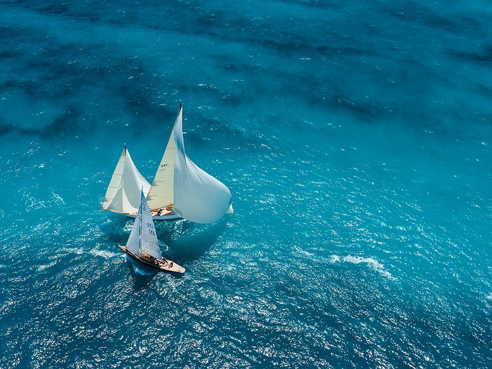 Croisement Bleu art print by Marc Pelissier for $57.95 CAD