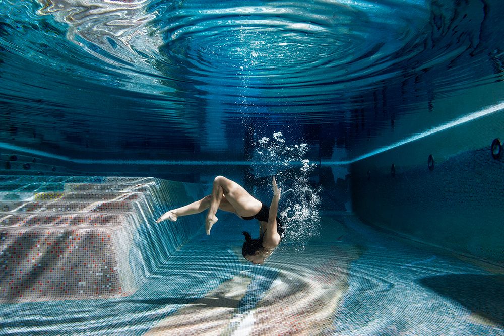 Swimming Inside art print by Guido Fua for $57.95 CAD
