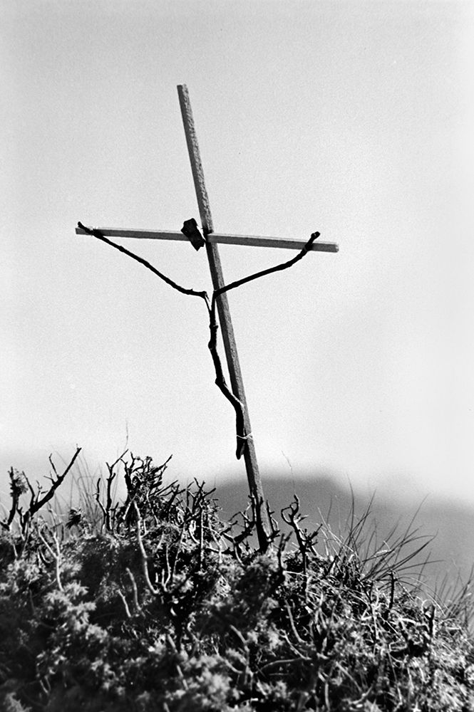 The Cross In The Mountains art print by Jacek Stefan for $57.95 CAD