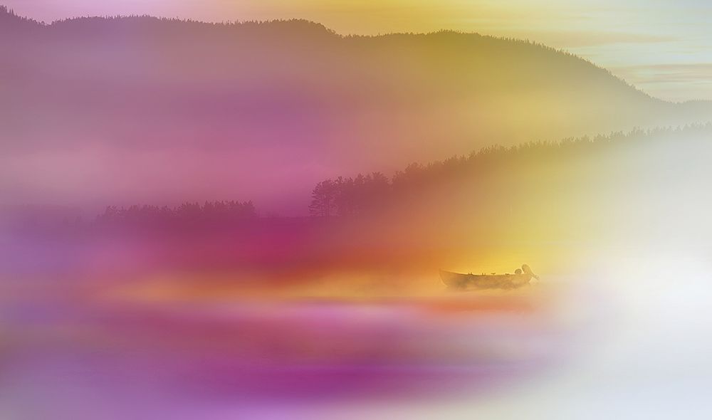 Watercolor Seascape art print by Heidi Westum for $57.95 CAD
