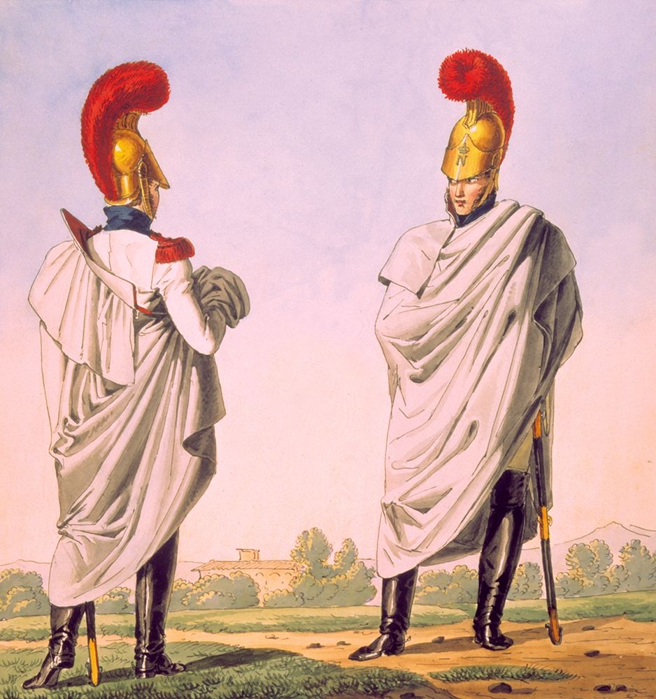 French Army, Reg de Carabiniers art print by Carle Vernet for $57.95 CAD