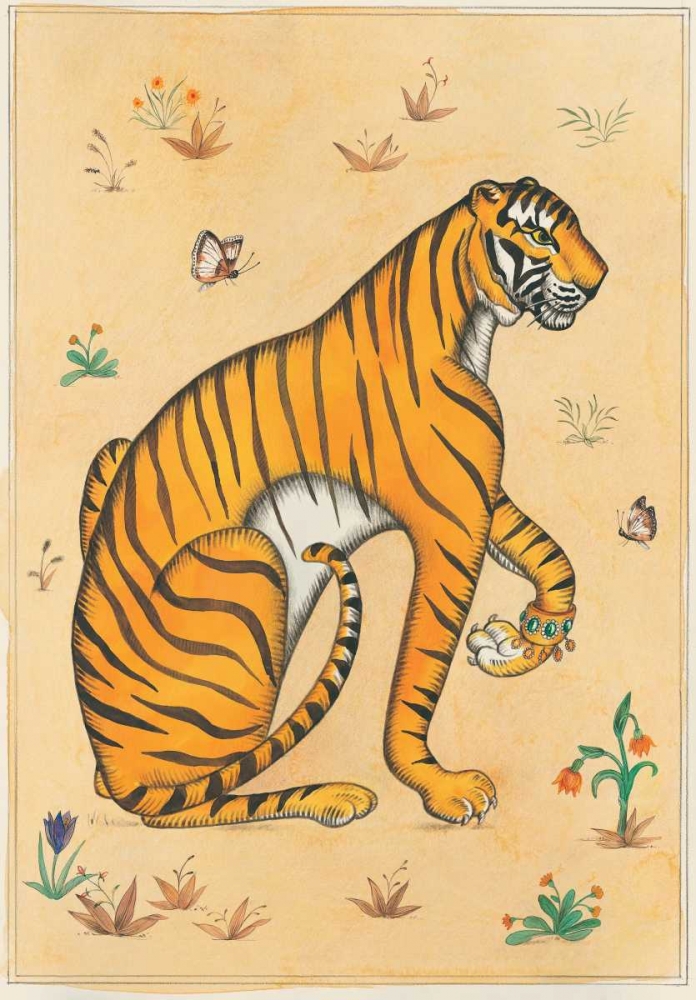 Tiger-Indian Animals art print by Fran Gynn for $57.95 CAD