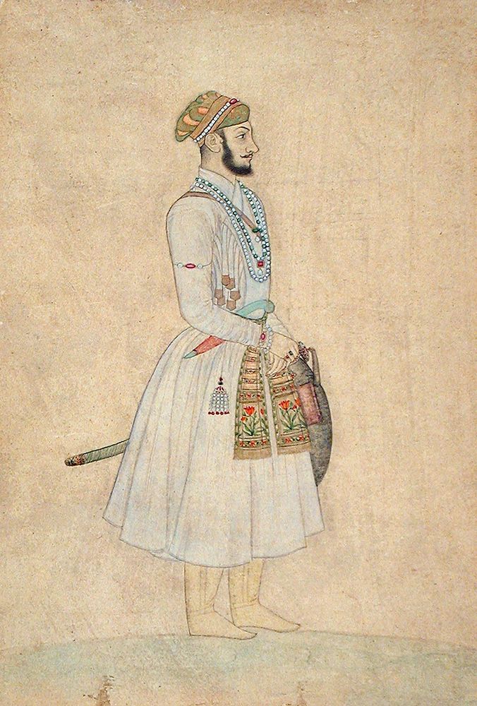 Shah Alam Bahadur art print by Mughal c1690 Anon for $57.95 CAD