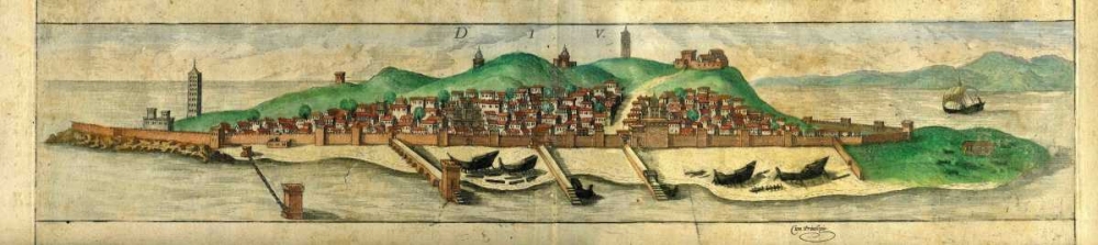City Views - Diu art print by Braun and Hogenburg for $57.95 CAD