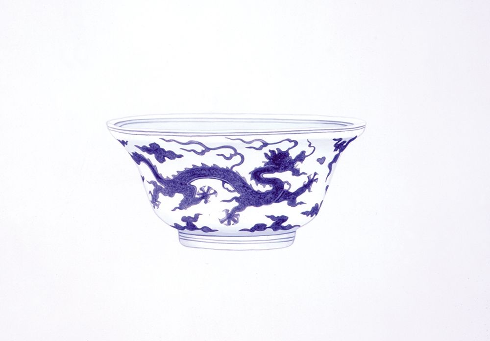 Dragon Bowl art print by Caroline Anderton for $57.95 CAD