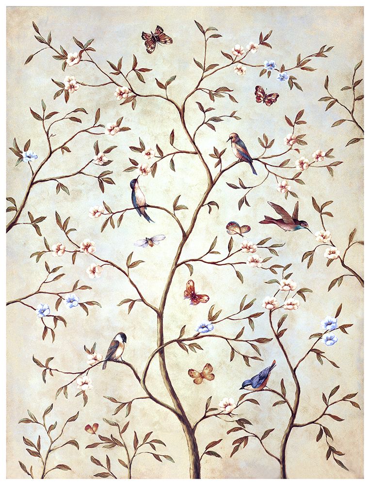 Tree of Life 2 small Cream art print by Anonymous for $57.95 CAD