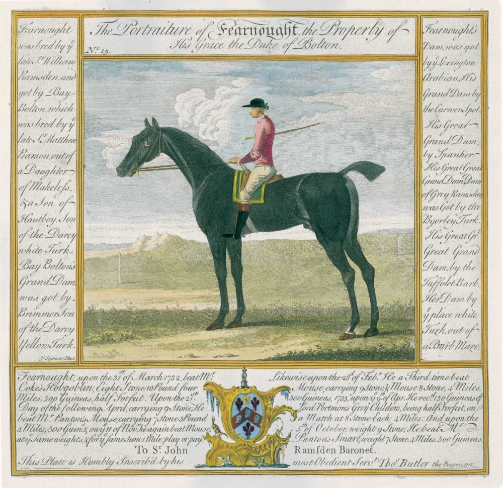 Portrait and Pedigree, Fearnought art print by Thomas Spencer for $57.95 CAD