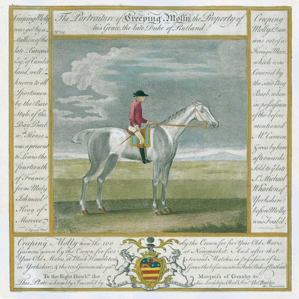 Portrait and Pedigree, Creeping Molly art print by Thomas Spencer for $57.95 CAD