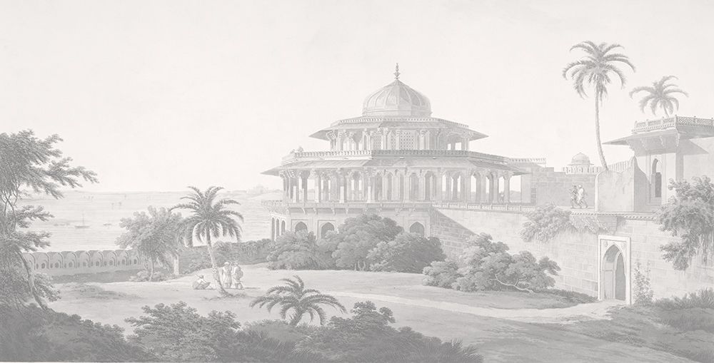 The Chalees Satoon, Sepia art print by Thomas and Wm Daniells for $57.95 CAD