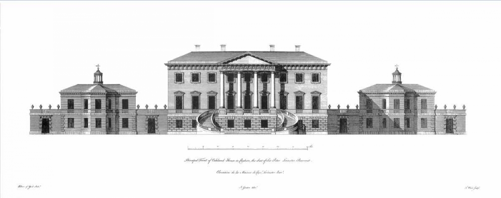 Elevation, Oakland House art print by Colin Campbell for $57.95 CAD
