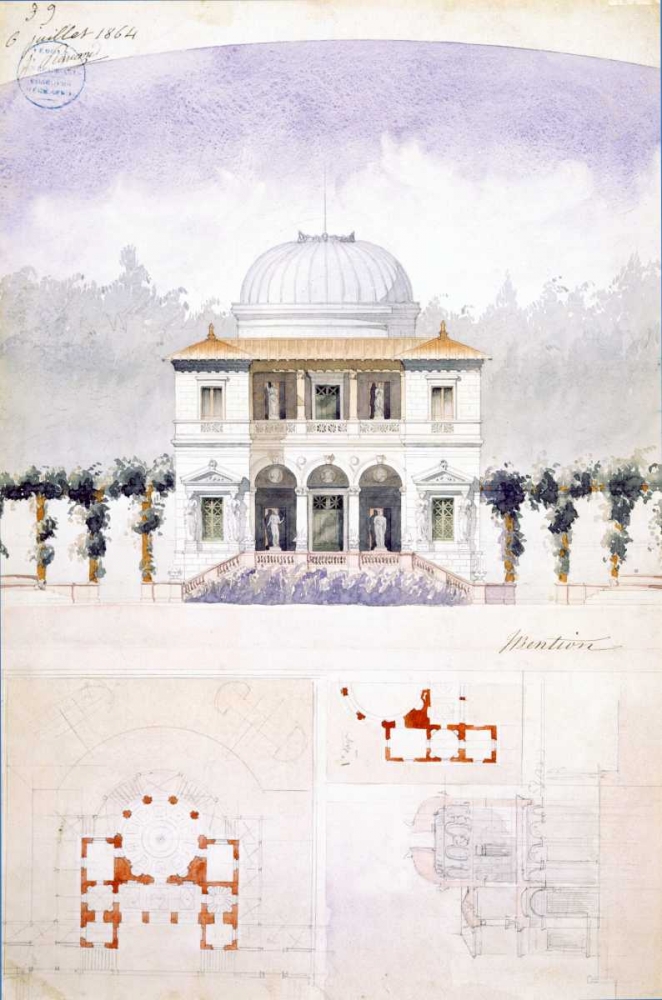 Art Conservatory art print by Victor Postolle for $57.95 CAD