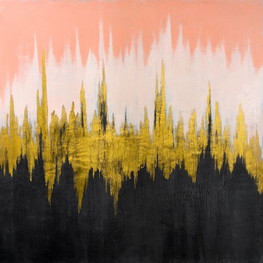 ABSTRACT ZIGZAG art print by Atelier B Art Studio for $57.95 CAD