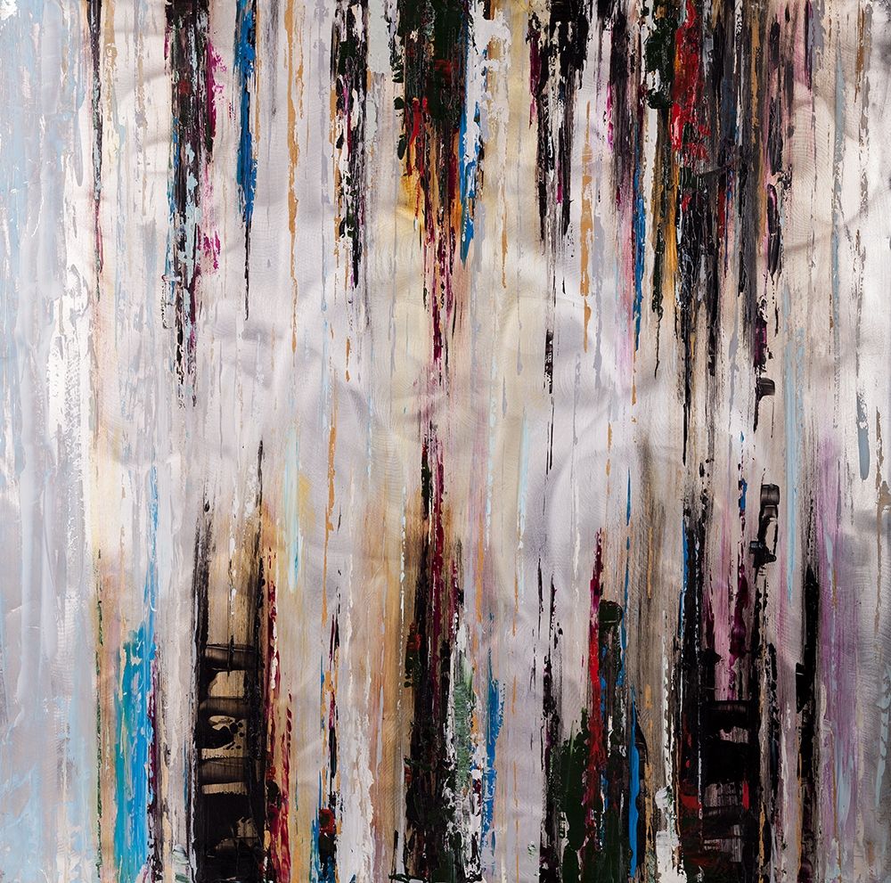ABSTRACT RUNNY PAINT art print by Atelier B Art Studio for $57.95 CAD