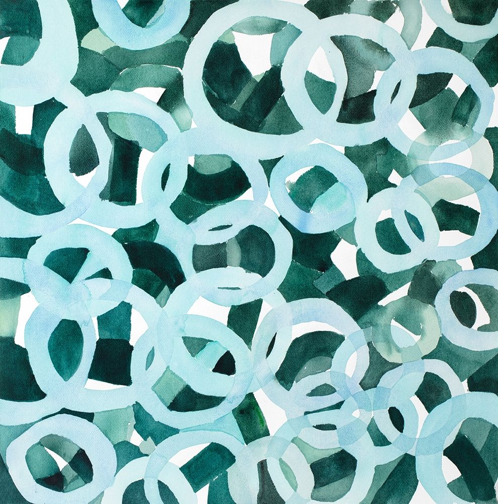 ABSTRACT CIRCLES art print by Atelier B Art Studio for $57.95 CAD