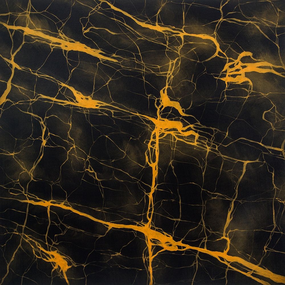 BLACK AND GOLD STORM art print by Atelier B Art Studio for $57.95 CAD