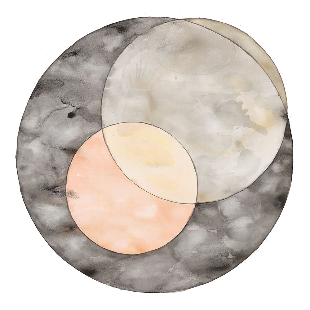 CIRCLES CROSSING art print by Atelier B Art Studio for $57.95 CAD