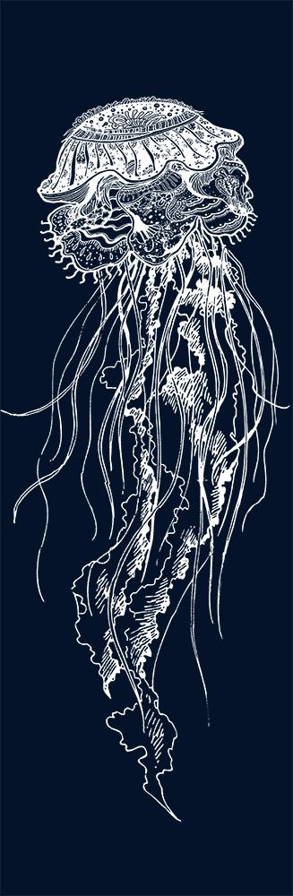 DETAILED JELLYFISH ILLUSTRATION art print by Atelier B Art Studio for $57.95 CAD