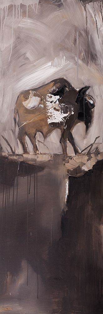 ABSTRACT BUFFALO art print by Atelier B Art Studio for $57.95 CAD