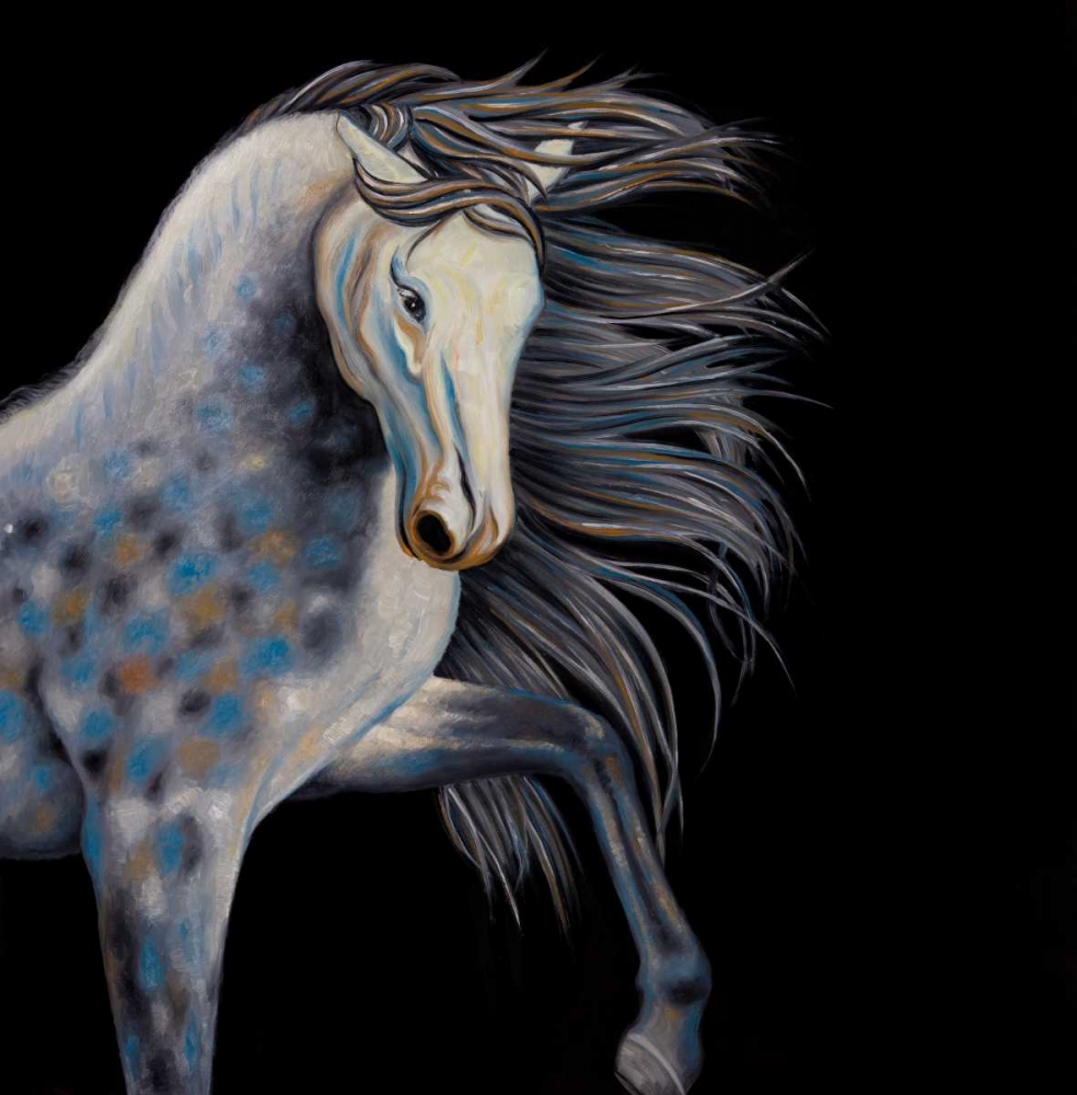 Abstract Horse art print by Atelier B Art Studio for $57.95 CAD