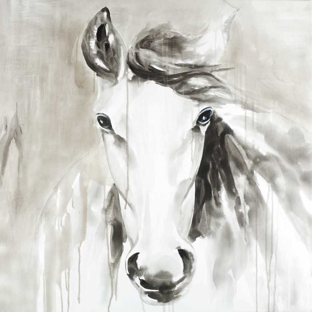 Beautiful Abstract Horse art print by Atelier B Art Studio for $57.95 CAD